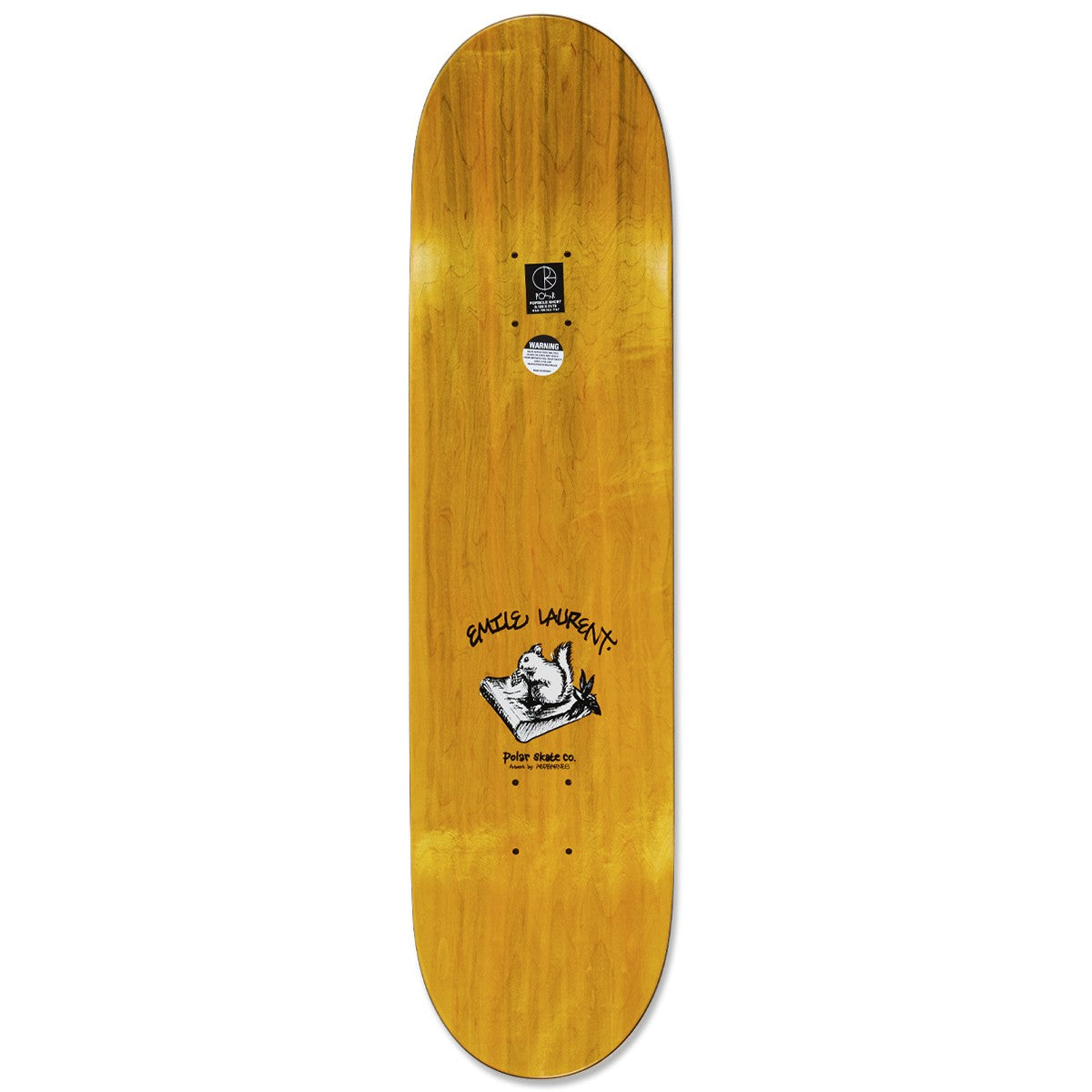 POLAR SKATE CO. - TABLA EMILE LAURENT BURSIDE 2084