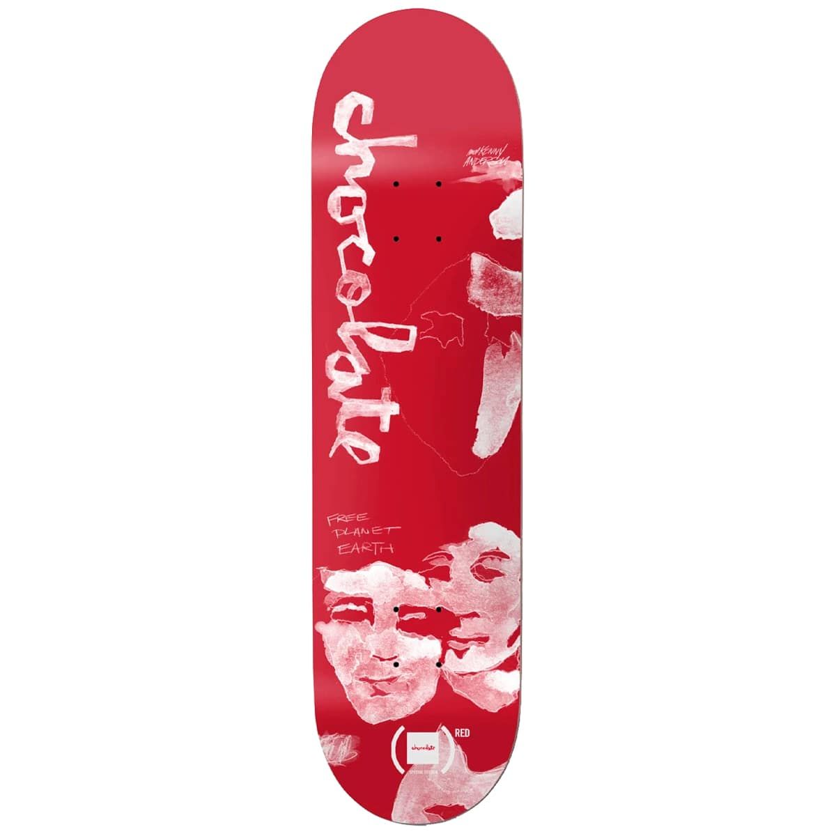 CHOCOLATE - ANDERSON BOARD (RED) 8.25"