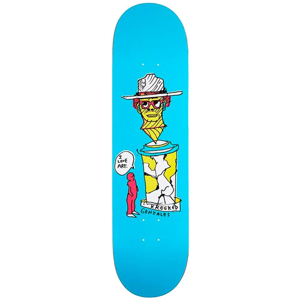 KROOKED - GONZ ART LOVER BOARD 8.38"