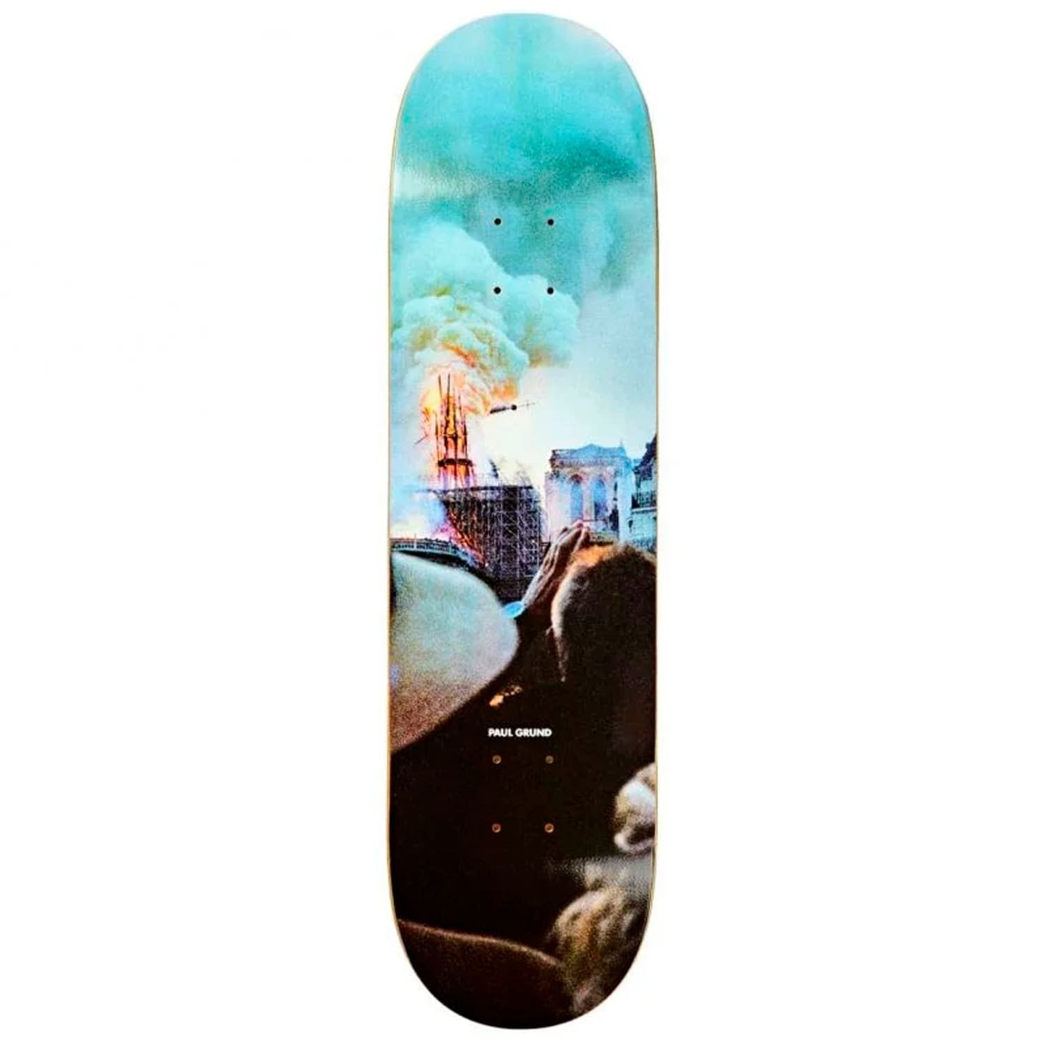 POLAR SKATE CO. - NOTRE DAME SLICK BOARD 8.125"