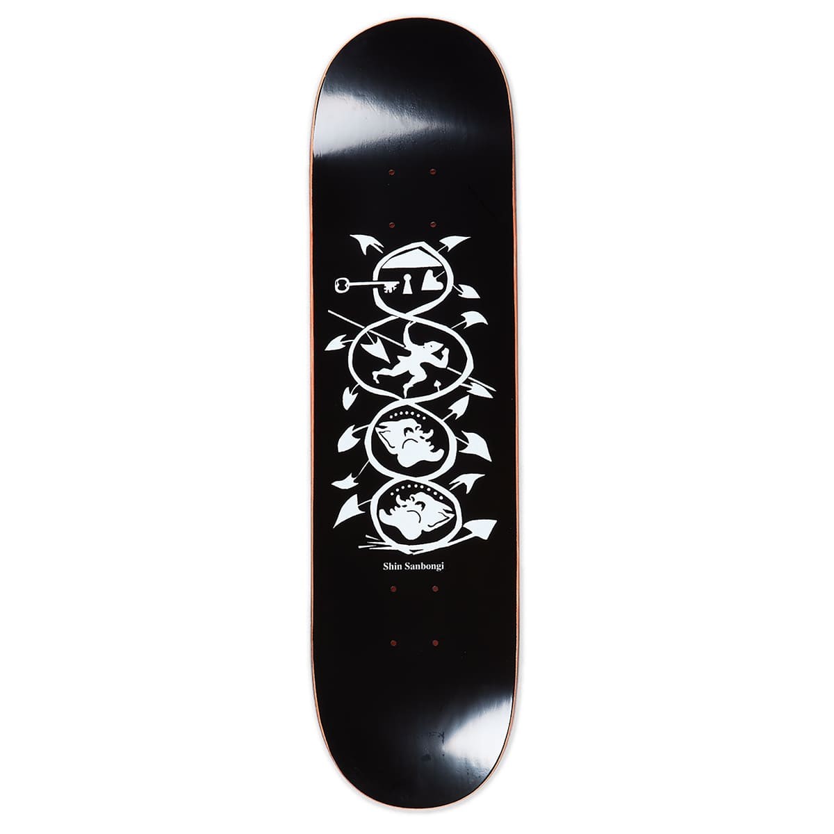 POLAR SKATE CO. - TABLA SHIN SANBONGI -THE SPIRAL OF LIFE 8.25